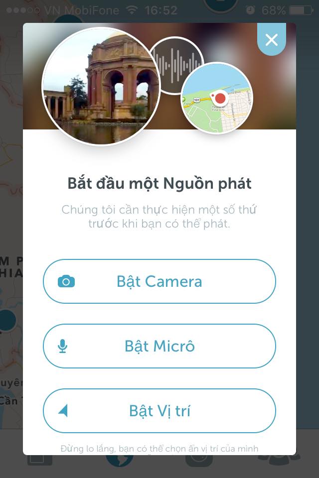 phát video trực tiếp