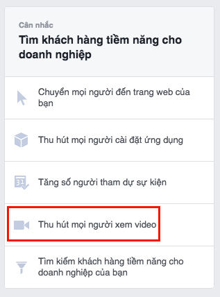 cách tạo quảng cáo video trên facebook