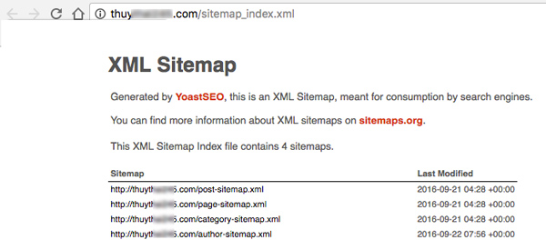 cach kiem tra XML sitemap da hoat dong chua