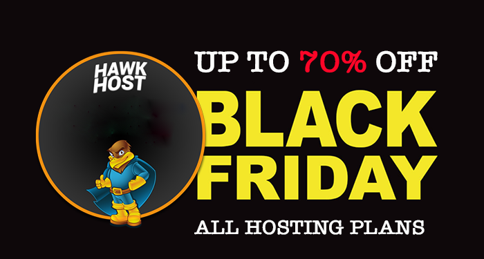 hawkhost giảm giá hosting back friday