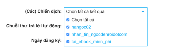cach loc email trong danh sach