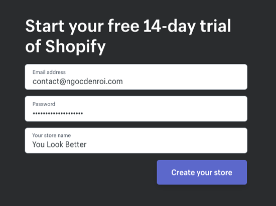 dang ky shopify