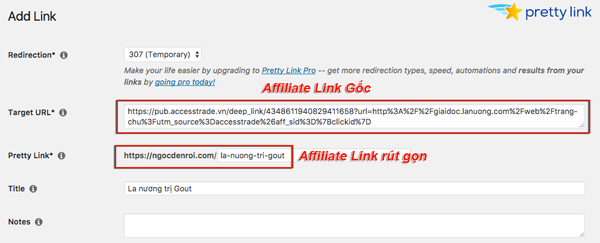 cach rut gon affiliate link