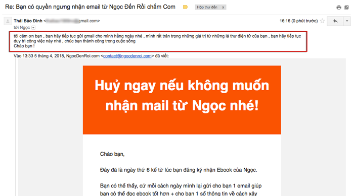 meo tao phan hoi khi lam email marketing