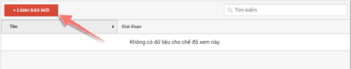 tao canh chinh in google analytics