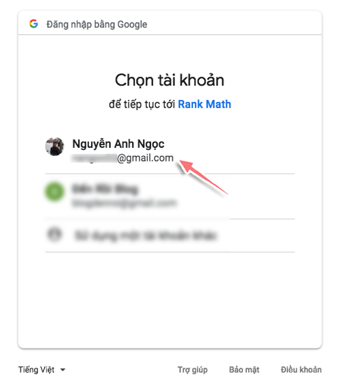 ket noi rank math seo voi google search console