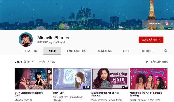 blogger Michelle Phan