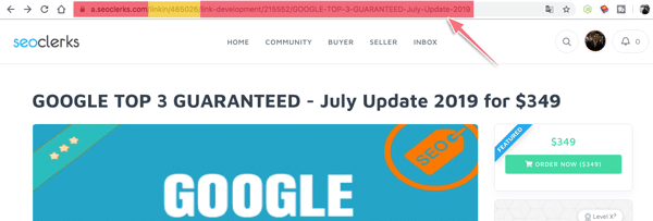 tiếp thị liên kết trên seoclerks