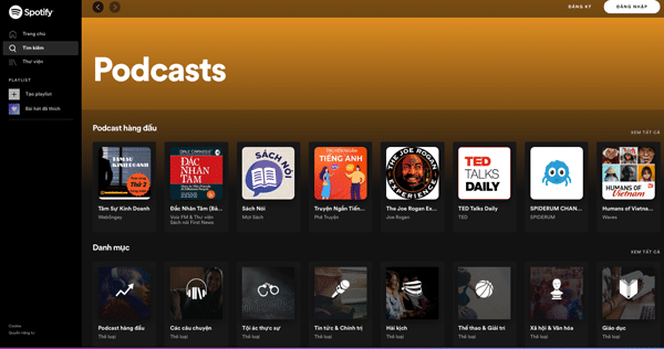 podcast spotify là gì